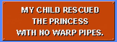 My-child-rescued-the-princess-with-no-warp-pipes