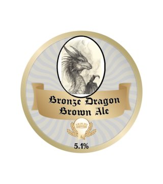 Bronze Dragon Ale Labels