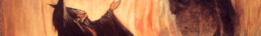Detail: Frazetta's Sorcerer